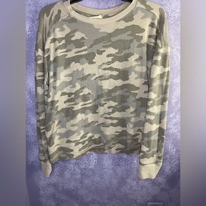 Camo Print Sweater